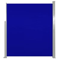 vidaXL Seitenmarkise 160x300 cm Blau