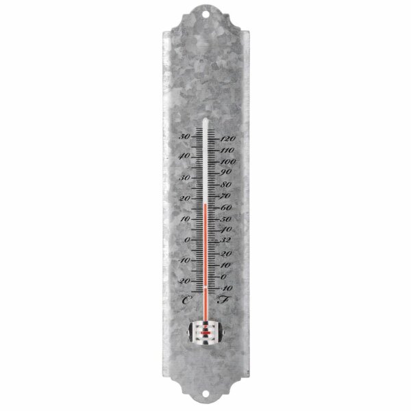 Esschert Design Wandthermometer Recyclingblech 30 cm OZ10