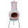 RedFire Gartenkamin Colima Ton Blau/Rot 86031