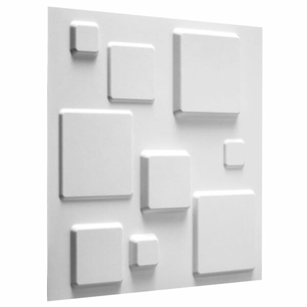 WallArt 3D-Wandpaneele Quadrate 12 Stk. GA-WA09