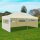 vidaXL Pop-Up-Partyzelt Faltbar Creme 3&times;6 m