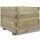 vidaXL Hochbeet 50x50x40 cm Holz Quadratisch