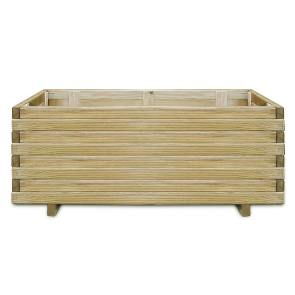 vidaXL Hochbeet 100x50x40 cm Holz Rechteckig