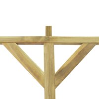 vidaXL Terrassen-Pergola 2x4x2,2 m Holz