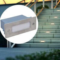vidaXL LED-Wandeinbauleuchten für Treppen 2 Stk....