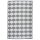Esschert Design Outdoor-Teppich 180x121 cm Grau und Weiß OC24