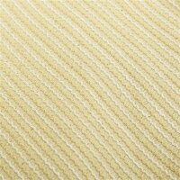 vidaXL Sonnensegel HDPE Quadratisch 3,6x3,6 m Beige