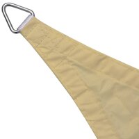 vidaXL Sonnensegel Oxford Gewebe Rechteckig 2 x 4 m Beige