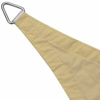 vidaXL Sonnensegel Oxford Gewebe Rechteckig 4 x 6 m Beige