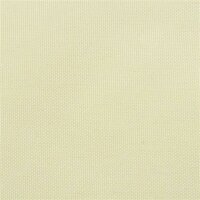 vidaXL Sonnensegel Oxford Gewebe Rechteckig 4 x 6 m Creme