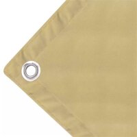 vidaXL Balkonsichtschutz Oxfordgewebe 75x600 cm Beige