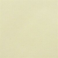 vidaXL Balkonsichtschutz Oxfordgewebe 75x600 cm Creme