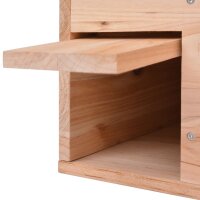 vidaXL Igelhaus 45x33x22 cm Holz