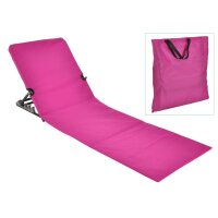 HI Faltbare Strandmatte PVC Rosa