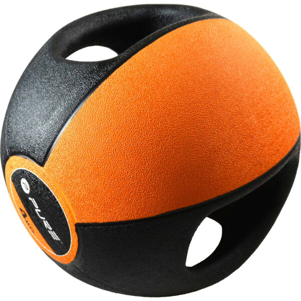 Pure2Improve Medizinball mit Griffen 4 kg Orange