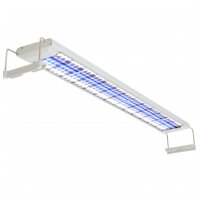 vidaXL Aquarium LED-Lampe 80-90 cm Aluminium IP67