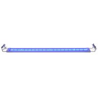 vidaXL Aquarium LED-Lampe 120-130 cm Aluminium IP67