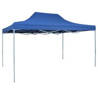 vidaXL Faltzelt Pop-Up 3 x 4,5 m Blau