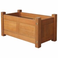 vidaXL Garten-Hochbeet Akazienholz 50x25x25 cm