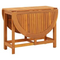 vidaXL Gartentisch 130x90x72 cm Akazie Massivholz