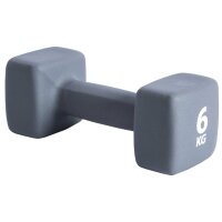 Pure2Improve Kurzhantel 6 kg Neopren Grau