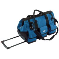 Draper Tools Rollende Werkzeugtasche 60&times;30&times;35 cm Blau und Schwarz 58 L