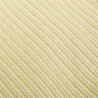 vidaXL Sonnensegel HDPE Quadratisch 2 x 2 m Beige