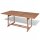 vidaXL Gartentish 180x90x75 cm Teak Massivholz