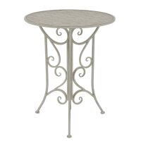 vidaXL 3-tlg. Bistro-Set Stahl Grau