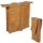 vidaXL Klappbarer Bartisch 155x53x105 cm Teak Massiv