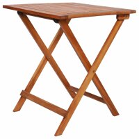 vidaXL 3-tlg. Bistro-Set Klappbar Massivholz Akazie