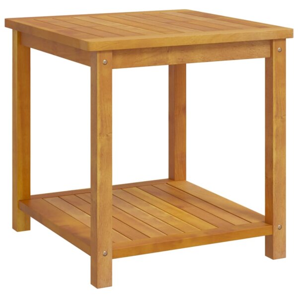 vidaXL Beistelltisch Akazienholz Massiv 45 x 45 x 45 cm