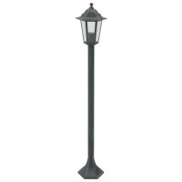 vidaXL Garten-Pollerleuchte 6 Stk. E27 110 cm Aluminium...