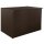 vidaXL Gartenbox Braun 150x100x100 cm Poly Rattan