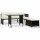 vidaXL 4-tlg. Garten-Lounge-Set Poly Rattan Braun