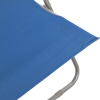 vidaXL Klappbare Strandst&uuml;hle 2 Stk. Stahl und Oxford-Gewebe Blau