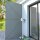 vidaXL Faltbarer Terrassen-Seitenfächer Grau 400×200 cm