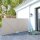 vidaXL Faltbarer Terrassen-Seitenfächer Creme 300×150 cm