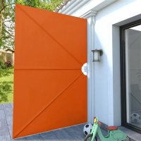 vidaXL Faltbarer Terrassen-Seitenfächer Terracotta-Rot 300×200 cm