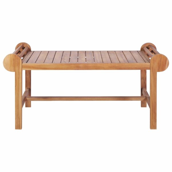 vidaXL Couchtisch 100 x 50 x 45 cm Teak Massiv