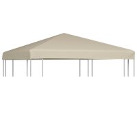 vidaXL Pavillondach 310 g/m² 3×3 m Beige