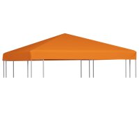 vidaXL Pavillondach 310 g/m² 3x3 m Orange