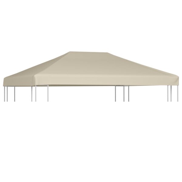 vidaXL Pavillondach 310 g/m&sup2; 4&times;3 m Beige