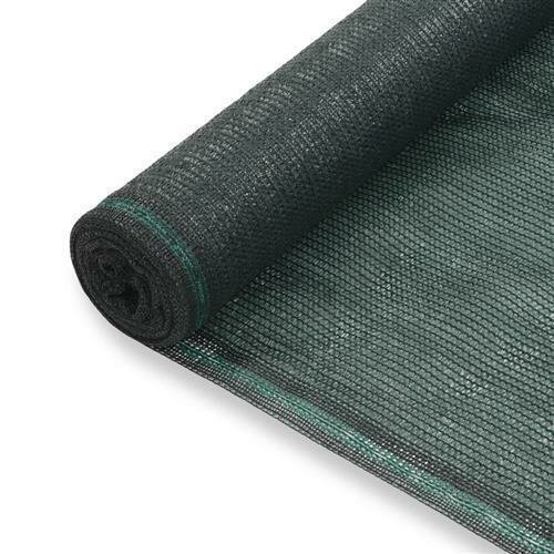 vidaXL Tennisblende HDPE 1,8x25 m Gr&uuml;n