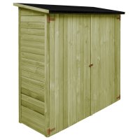 vidaXL Garten-Geräteschuppen Kiefernholz...