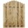 vidaXL Gartentor Imprägniertes Kiefernholz 100x125 cm