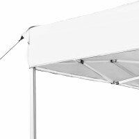 vidaXL Profi-Partyzelt Faltbar Aluminium 4,5x3 m Wei&szlig;