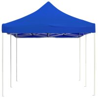 vidaXL Profi-Partyzelt Faltbar Aluminium 6x3 m Blau