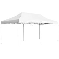 vidaXL Profi-Partyzelt Faltbar Aluminium 6x3 m Wei&szlig;