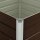 vidaXL Hochbeet Braun 100 x 100 x 77 cm Verzinkter Stahl